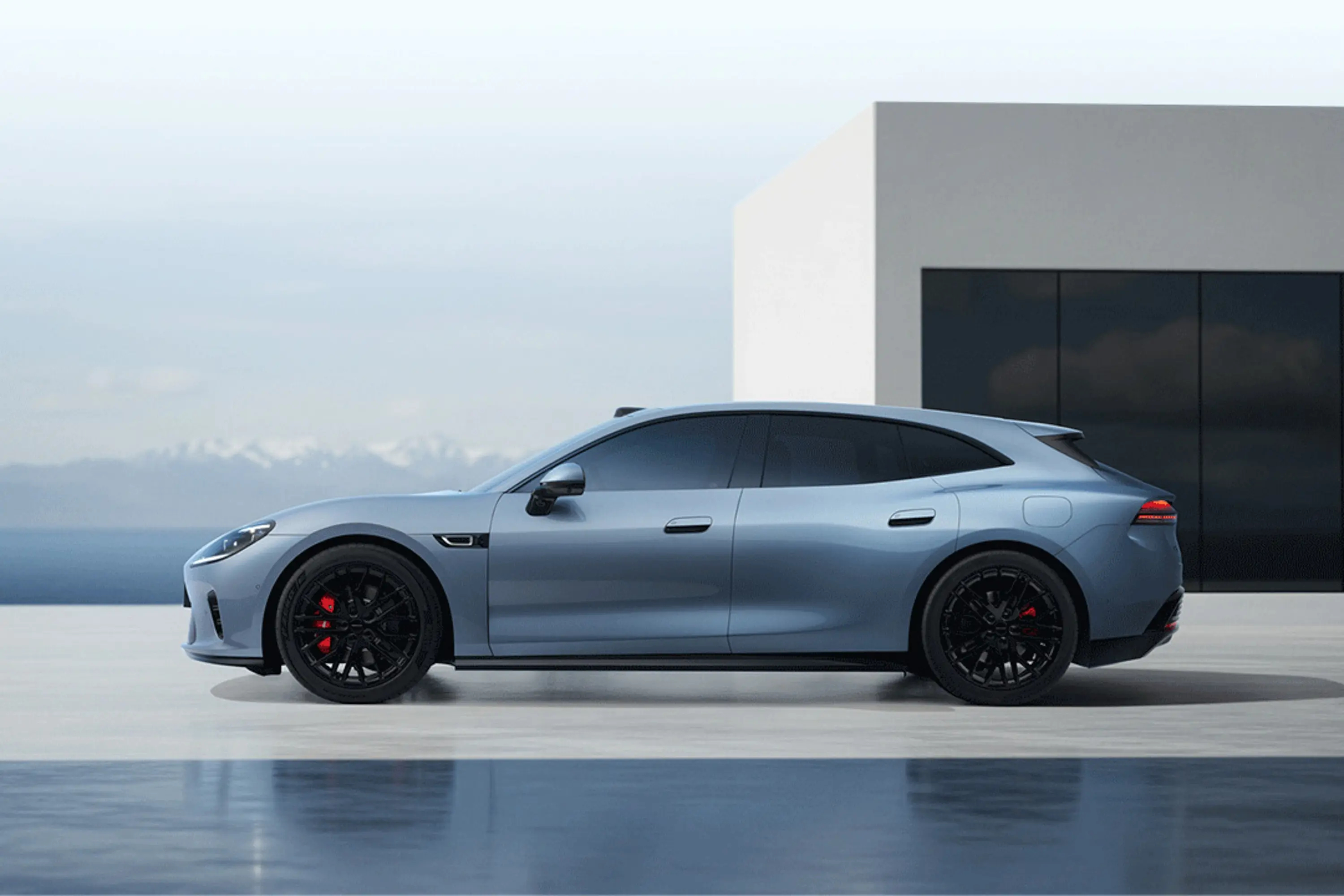 今天仔细研究了下启境GT7，这款智能猎装轿跑的完成度真的很高🚙猎装的低趴姿态特