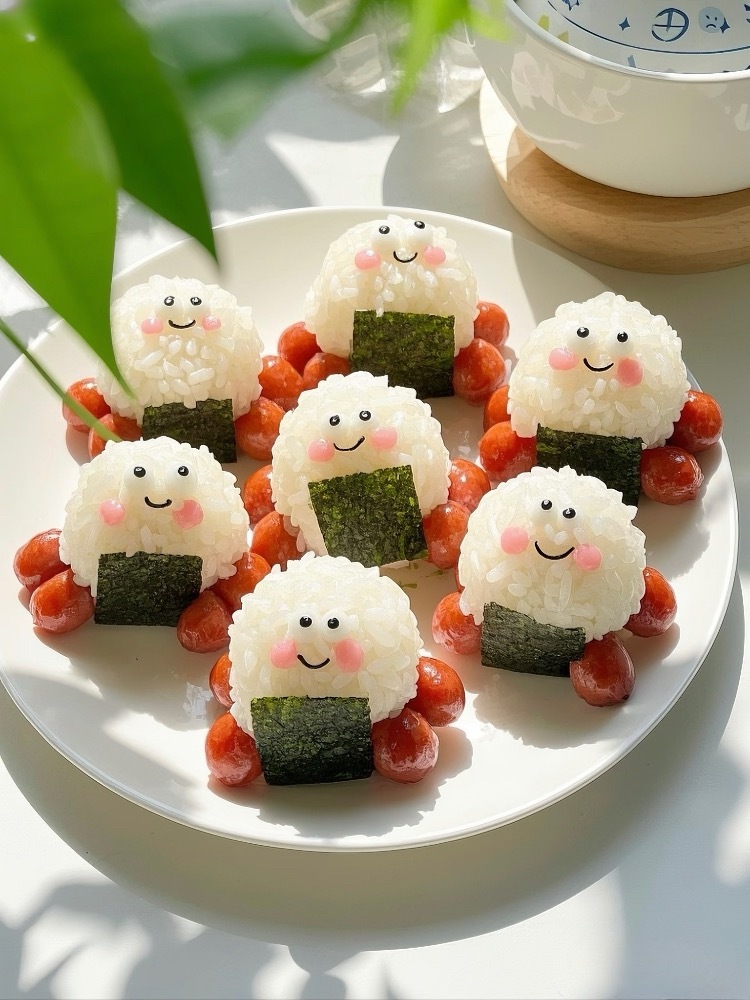 可可爱爱的小饭团🍙让吃饭变得超治愈[爱你]好吃又好玩 宝宝特别爱[馋嘴][馋嘴