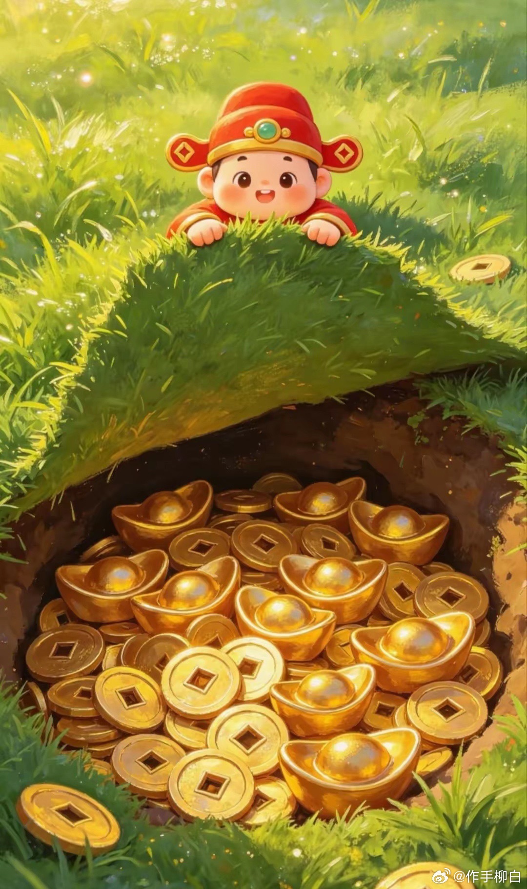 所见皆喜，所遇皆财 