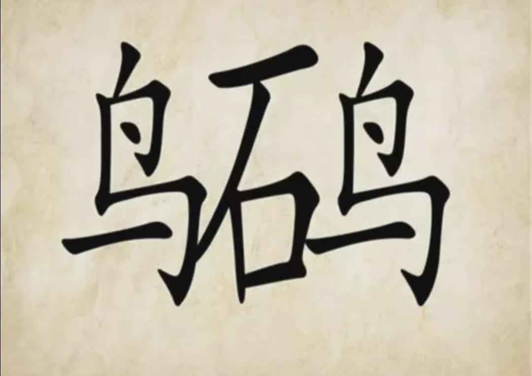 分享猜成语图片，共享知识的快乐看图猜成语：两只鸟夹着石头，你猜出来了吗？