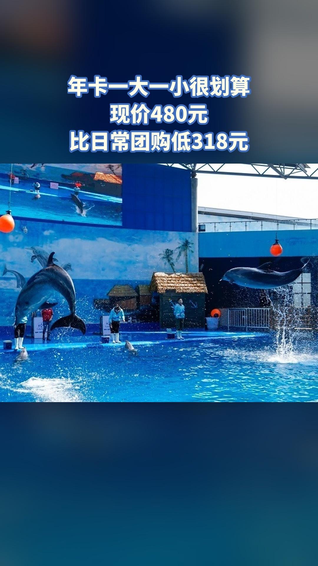 冰雪海洋世界，爆款来袭，4.3分推荐，年卡一大一小（注意，叠加新人价后...