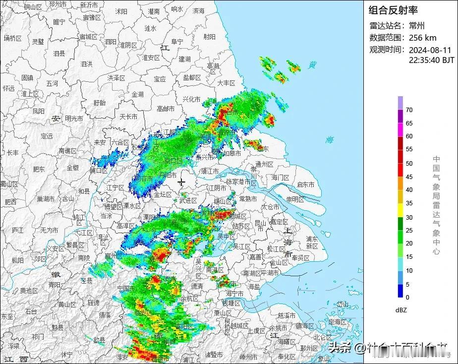 为什么回波图有强对流天气，我这里没有雨？好像外面是有雷。但是没有强降水啊，气象台