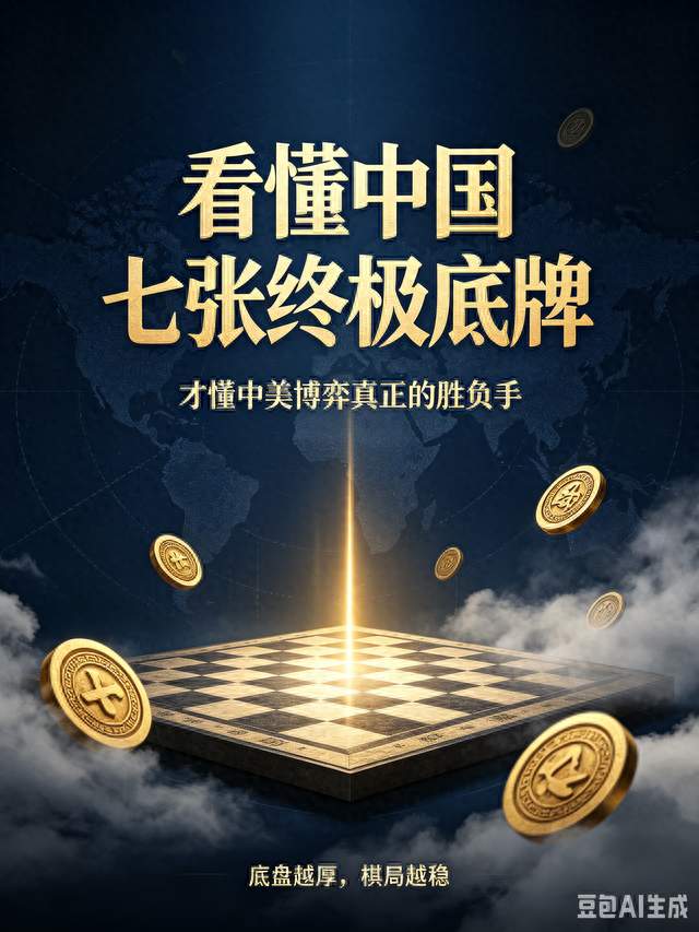 看懂中国七张终极底牌，才懂中美博弈真正的胜负手