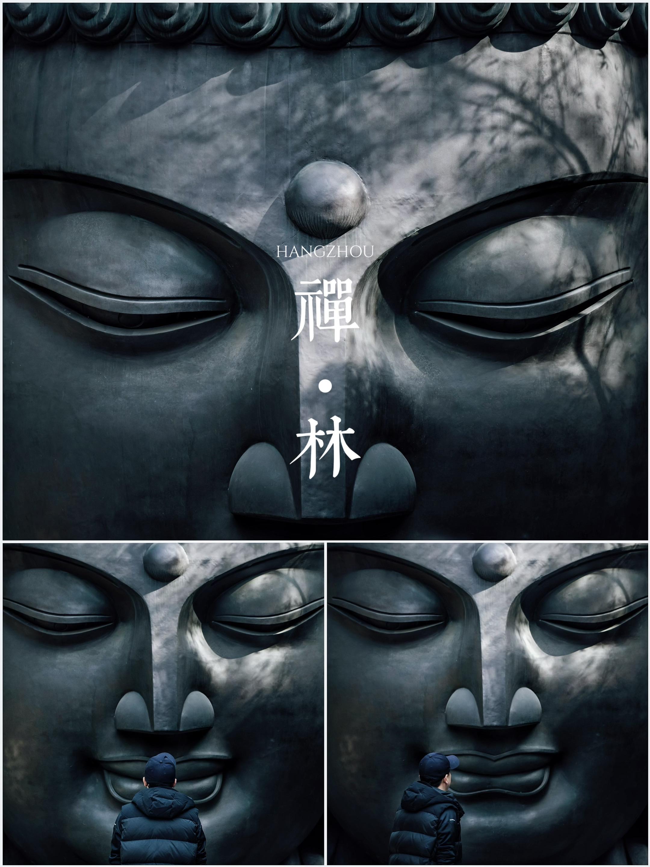寻秘杭植佛头：与时光对望的诗意定格！在杭州植物园的静谧一隅，藏着一处宛...