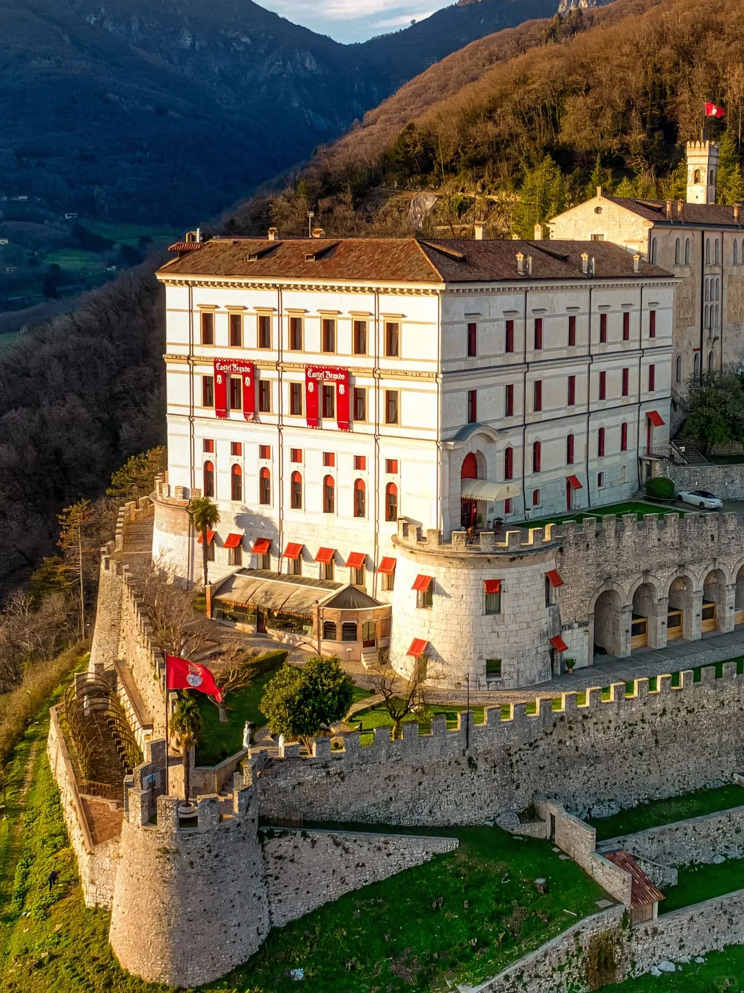Airbnb好美的精神状态🏰免费住意大利古堡！
