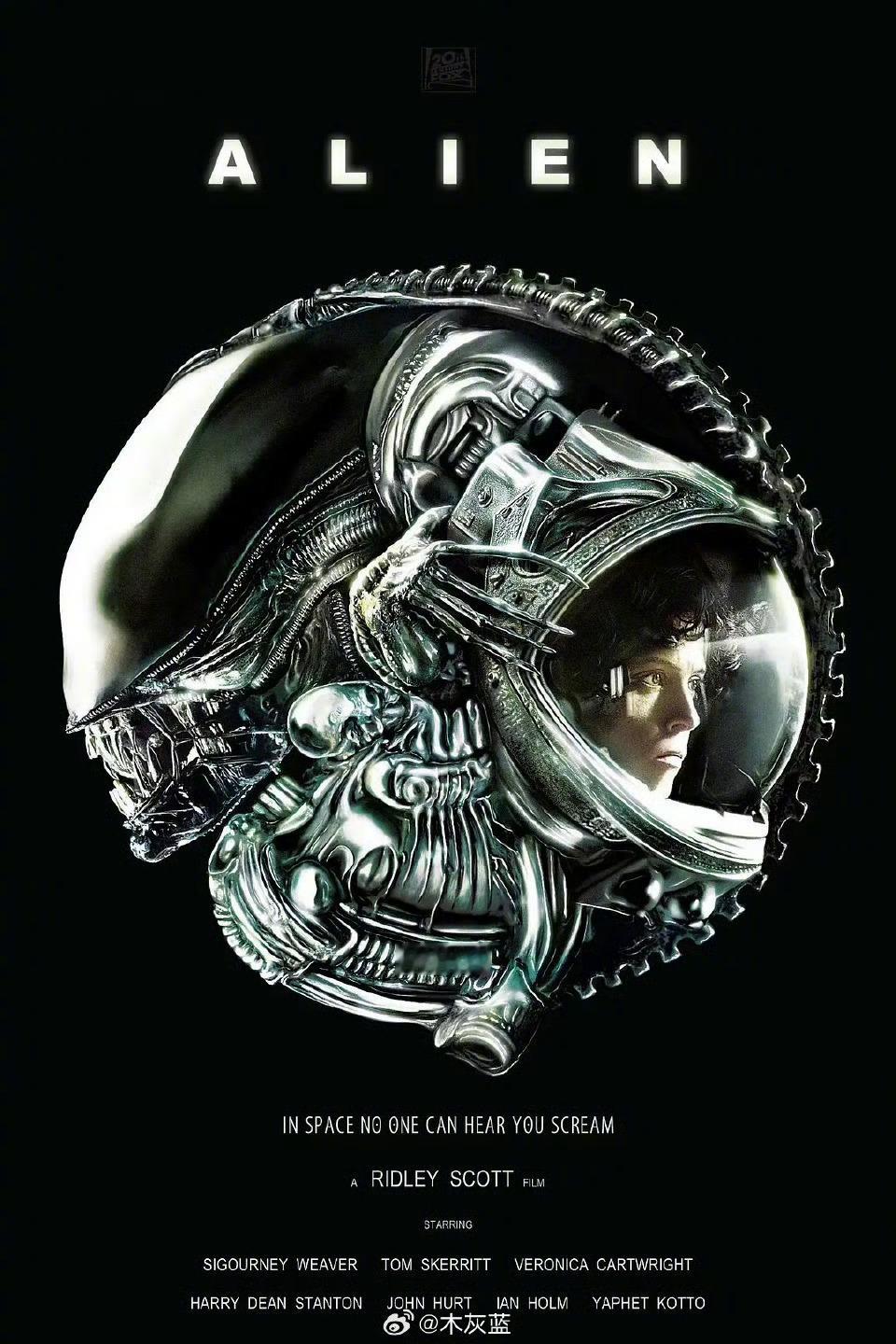 《异形》公映47周年，一组艺术海报设计 