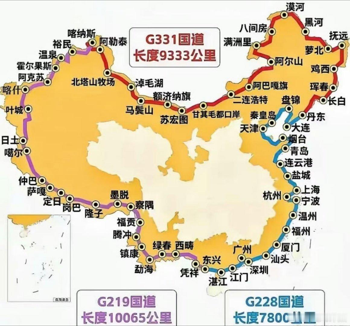 中国的“大外环”来了！震惊世界

中国要将沿边沿海公路连成线，形成一条总长约2.