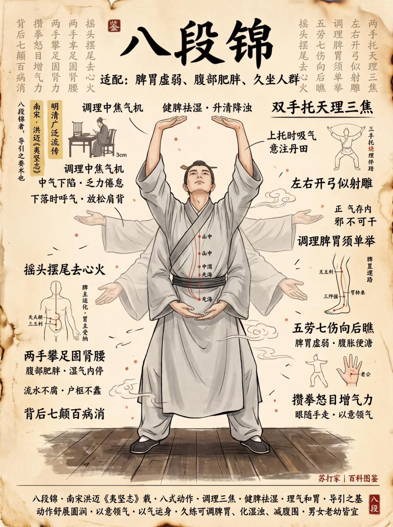“中国十大古法养生功，哪种适合你？” 
