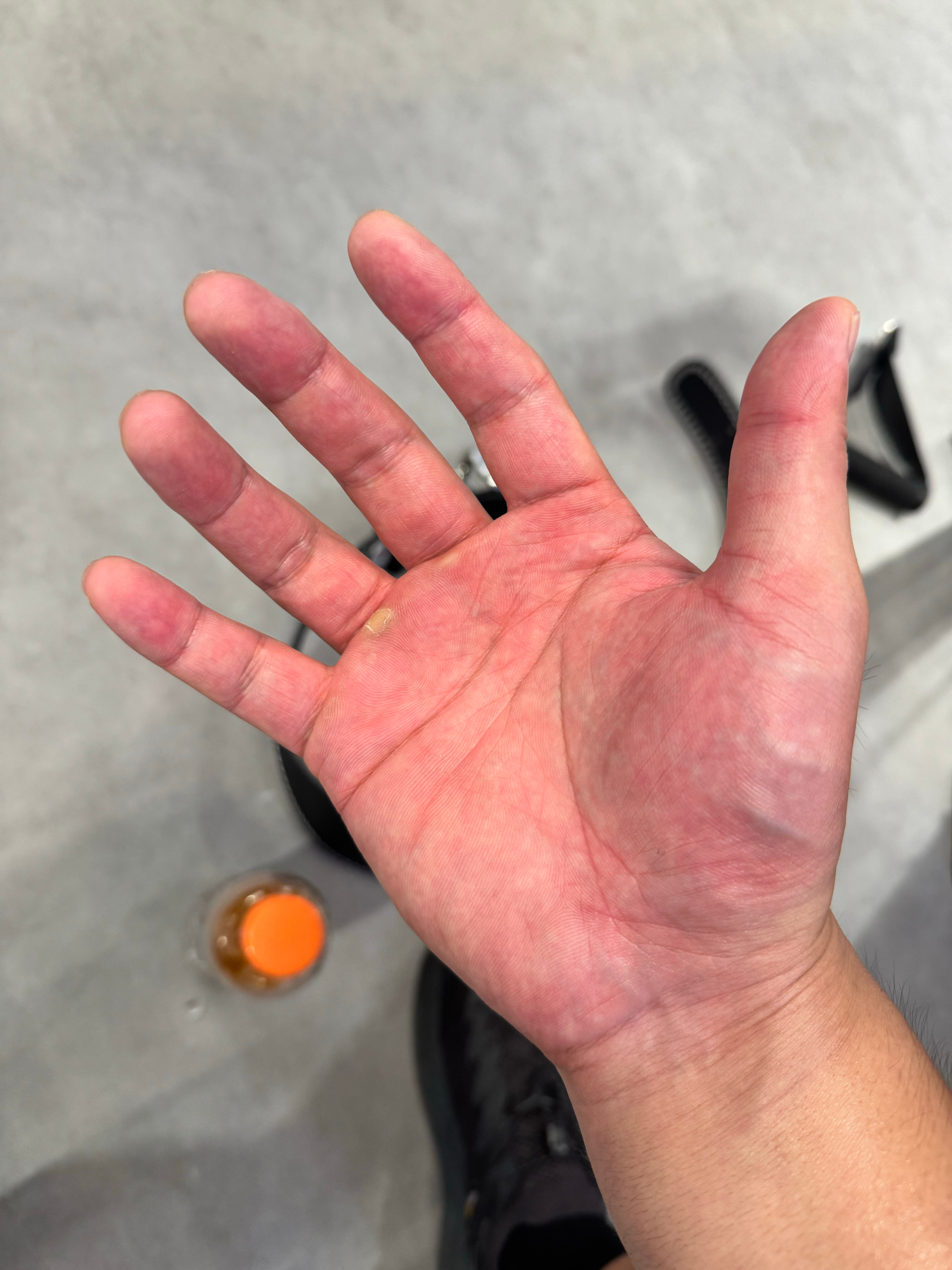此刻健身房有超过三只超级无敌大白牛蛙！