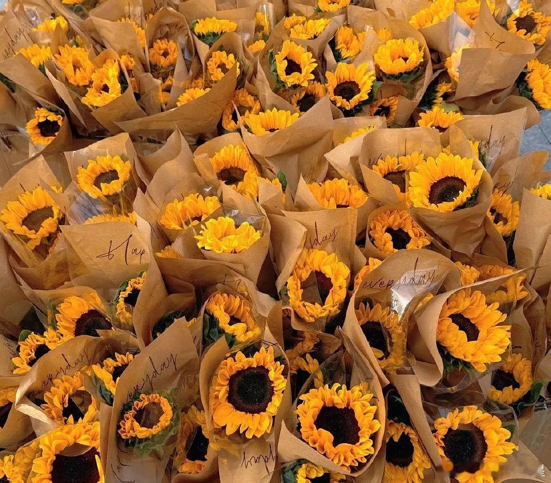 李昀锐送粉丝向日葵李昀锐跨年晚会逆应援 向日葵，奶茶，蛋糕，这个贴心小林拿什么输