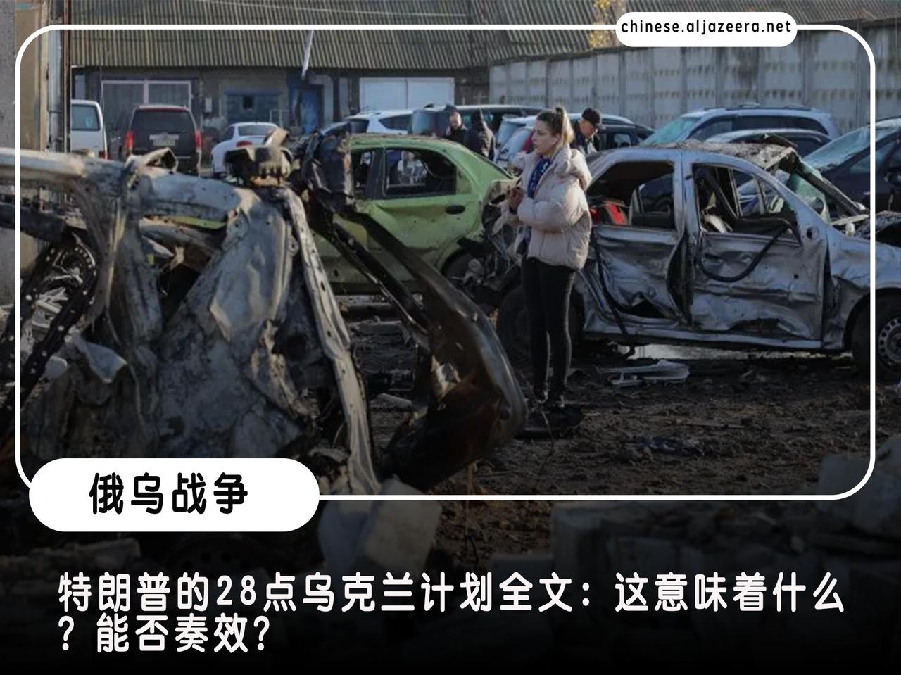 美国已向乌克兰总统泽连斯基提交了其结束俄乌战争的全部28项提案。该提案被许多观察