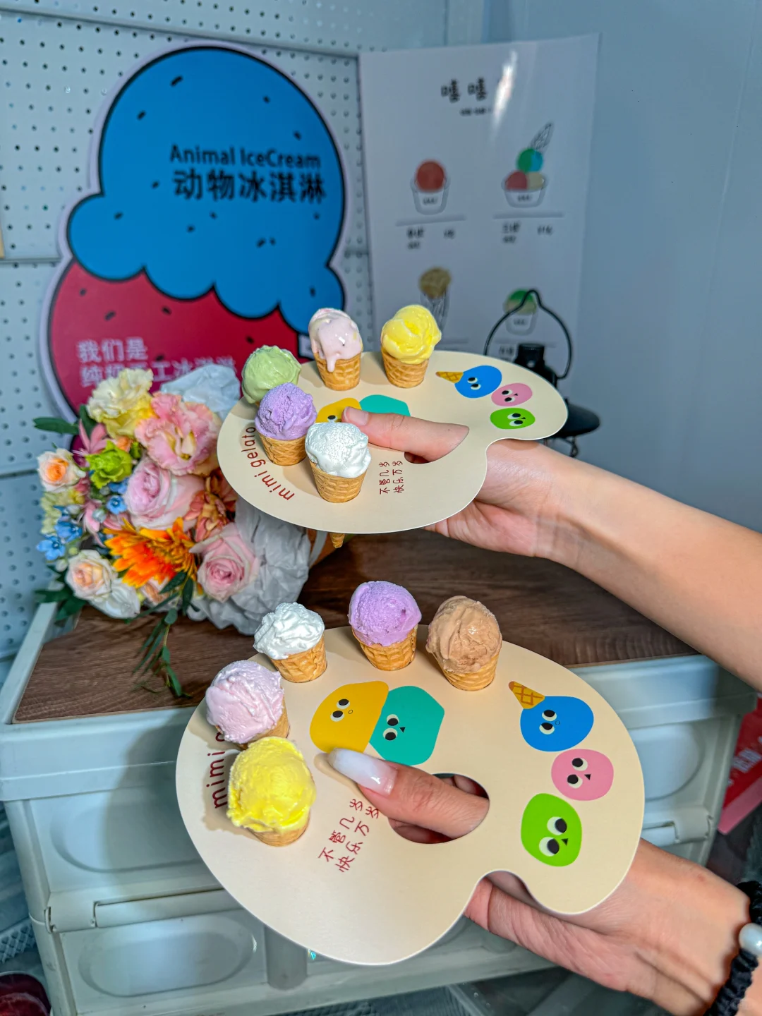 终于在包头吃到好吃的手工冰淇淋🍦啦！