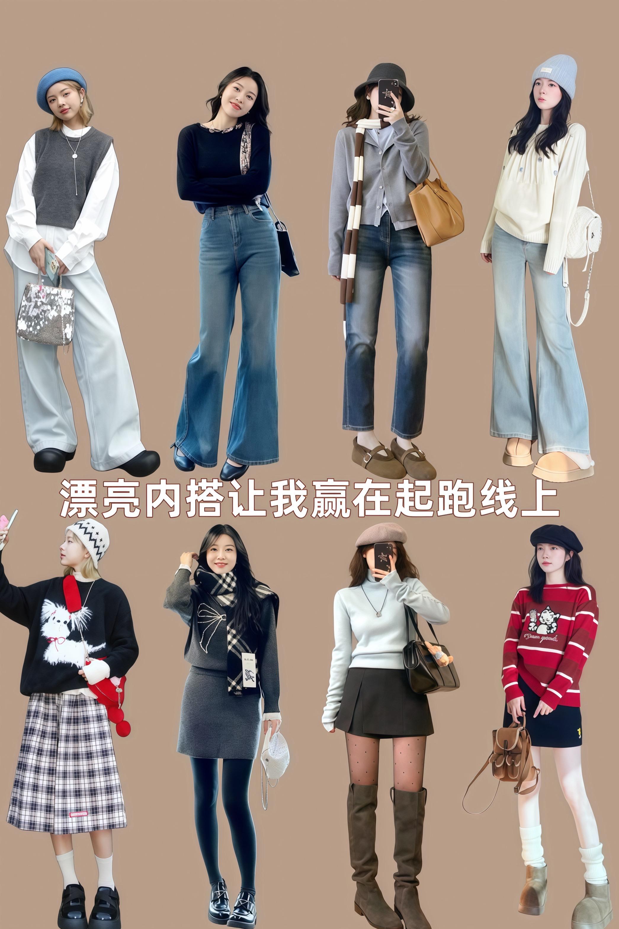 漂亮内搭让我赢在了穿搭起跑线