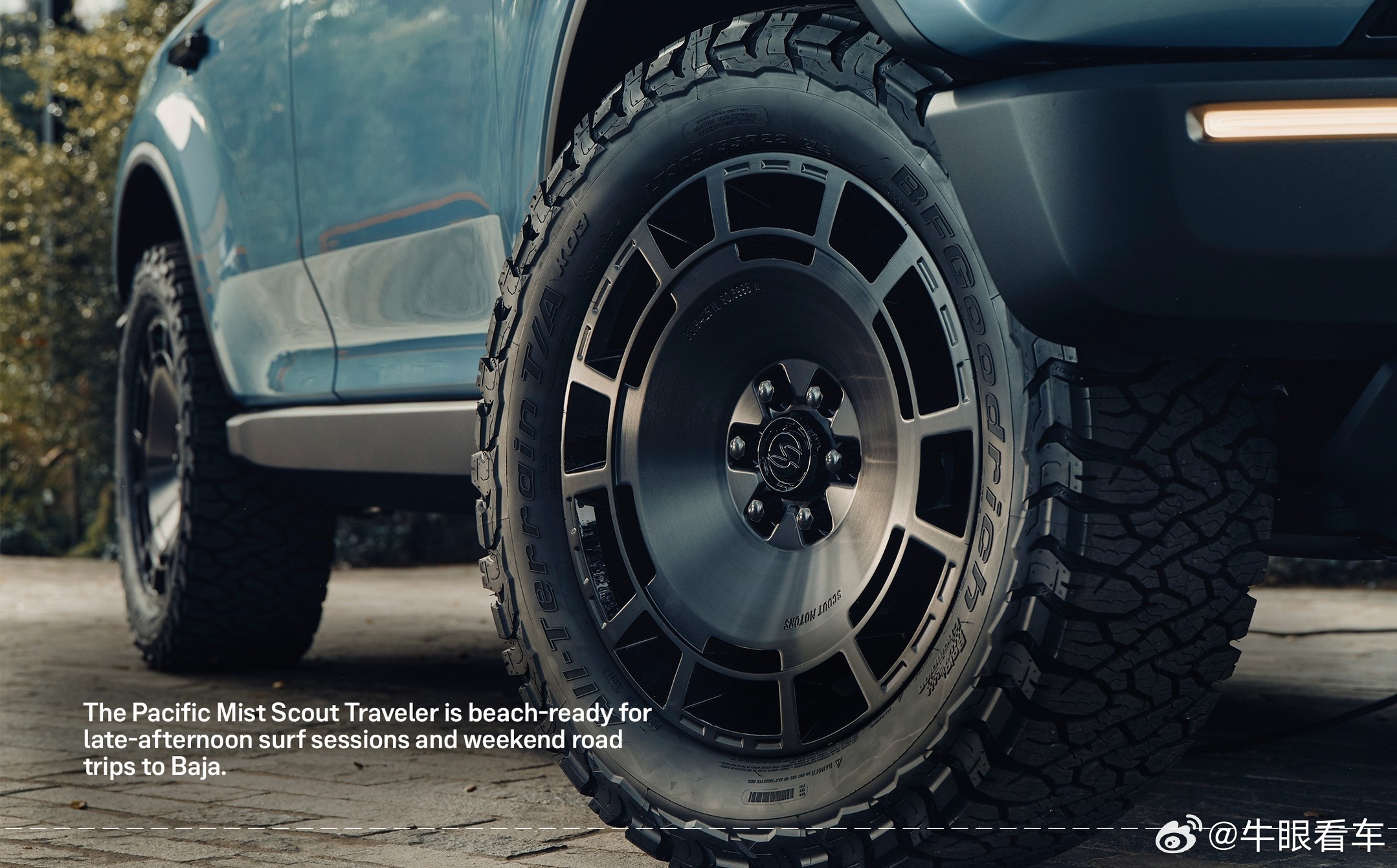 scout这个车啊，也是纯电，但是设计真是挑不出毛病，比例、细节、新鲜感，传承和