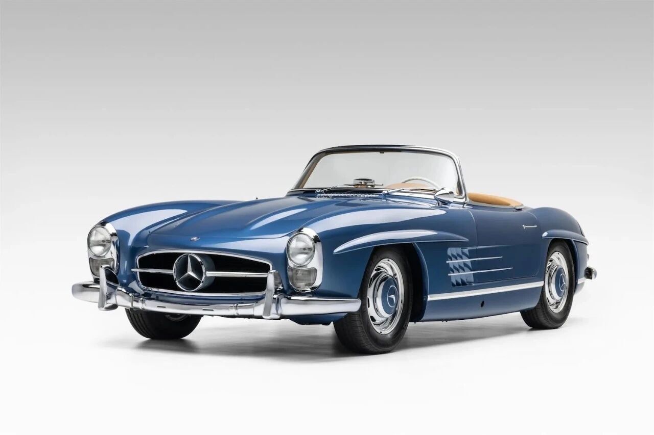 车市热门[超话] 奔驰 300 SL Roadster ​​​