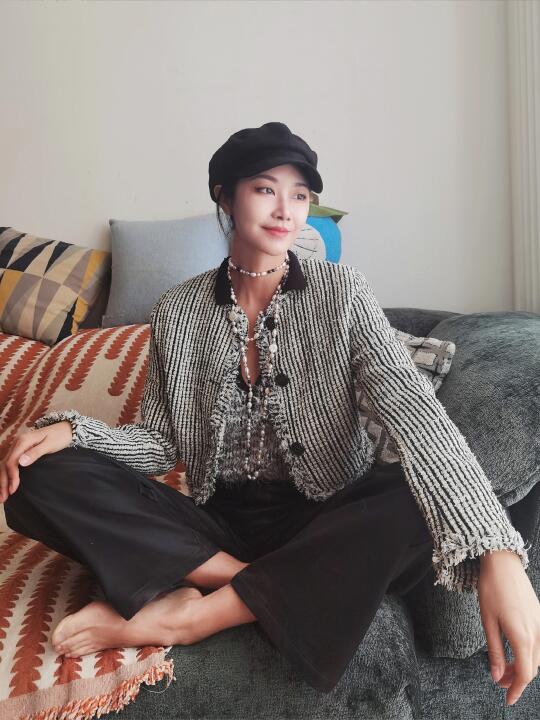 春天穿小香风，就很香