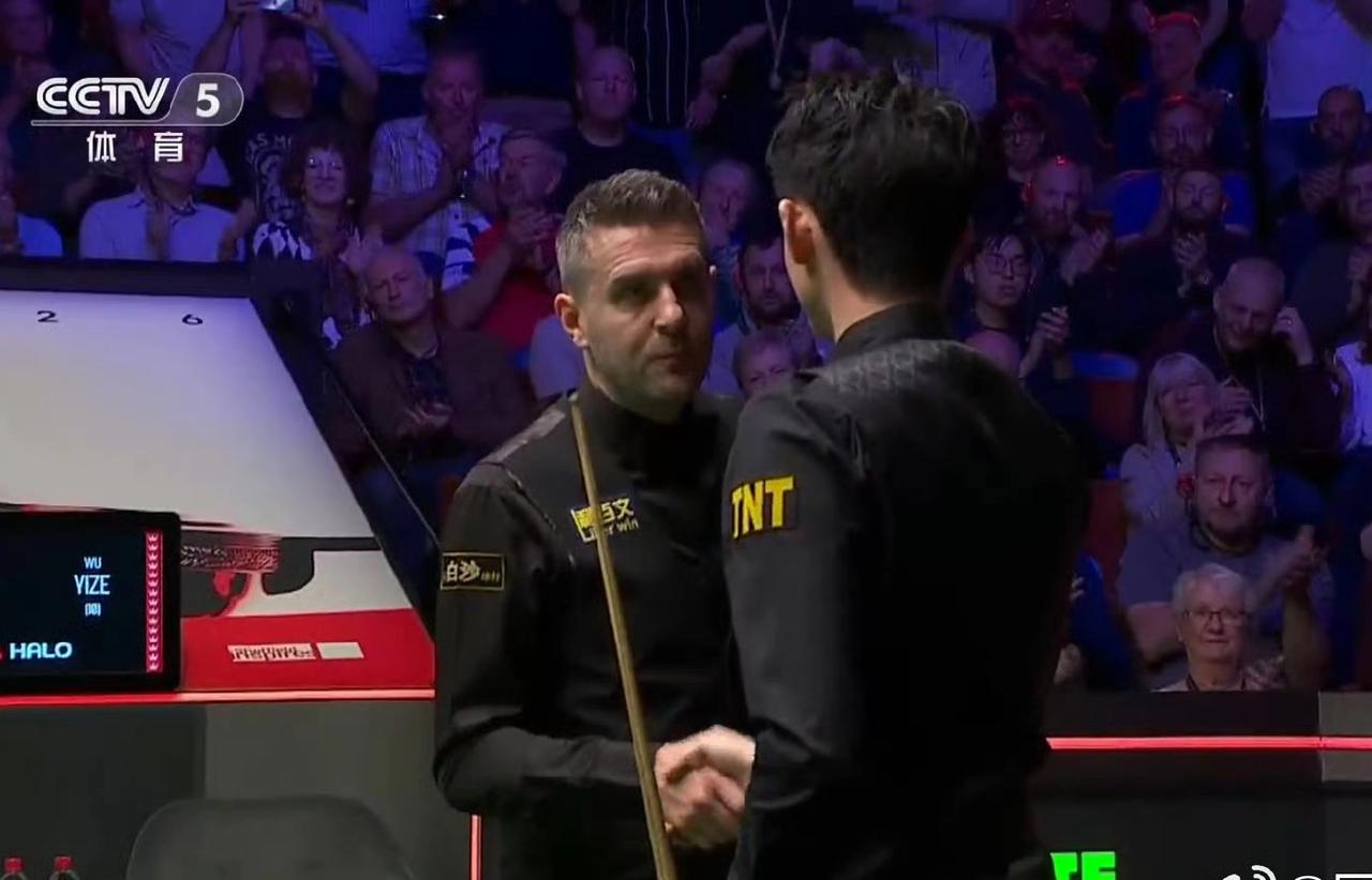 塞尔比不敌吴宜泽（10-13），赛后夸赞对手：长台准，防守稳。

谈双方发挥：