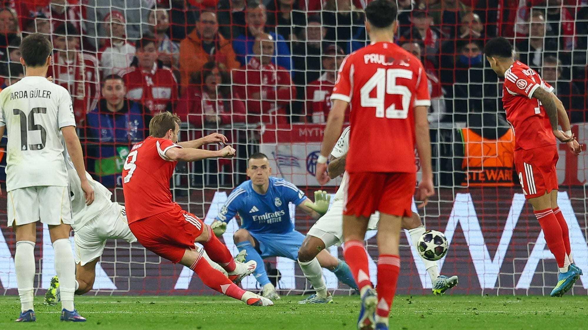 正义必胜！！！拜仁4比3皇马欧冠联赛