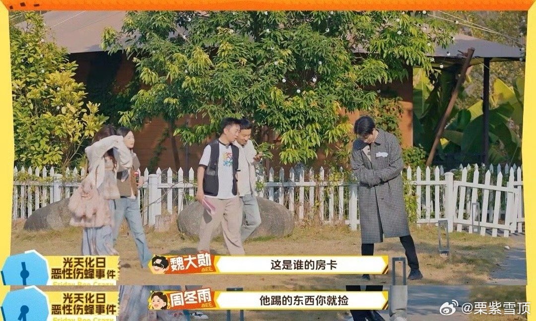 杨迪一脚误伤徐志胜 《周五晚高疯》杨迪踢房卡不小心把卡踢到了徐志胜眉心，徐志胜就