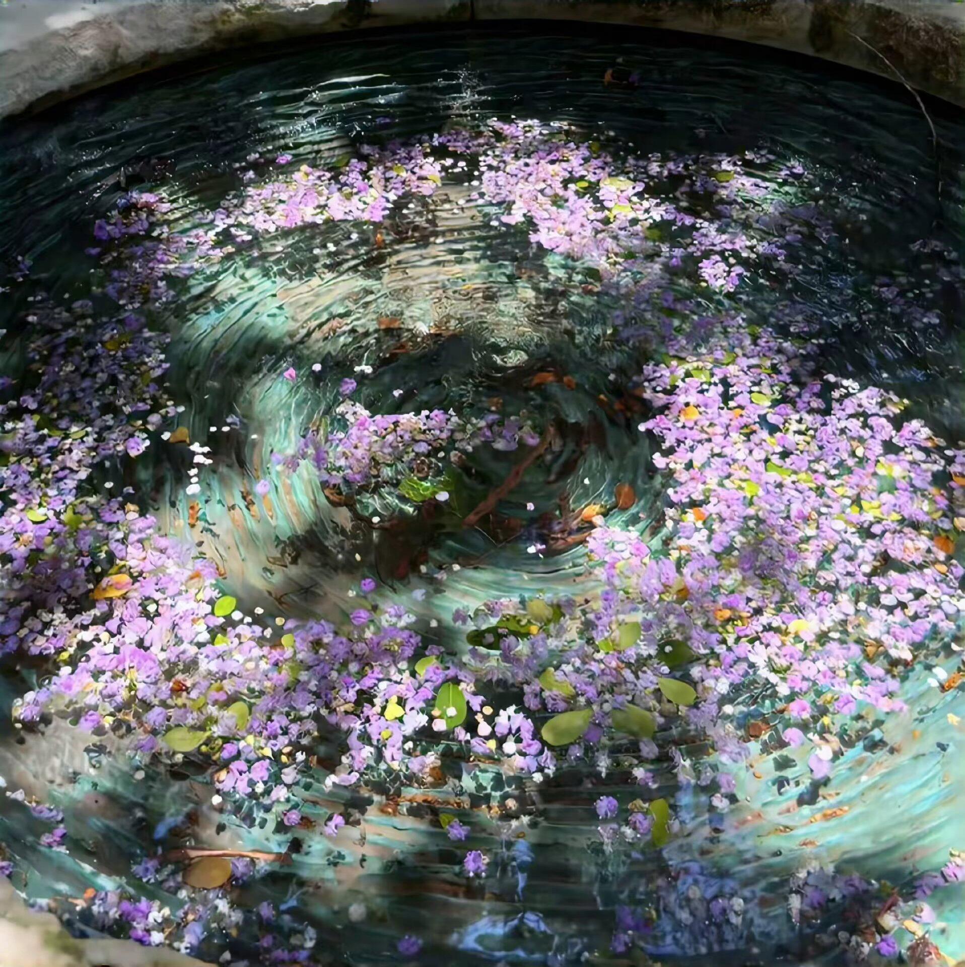 朋友圈背景图｜和春光拥抱，和花合影🌷🌼🌸 