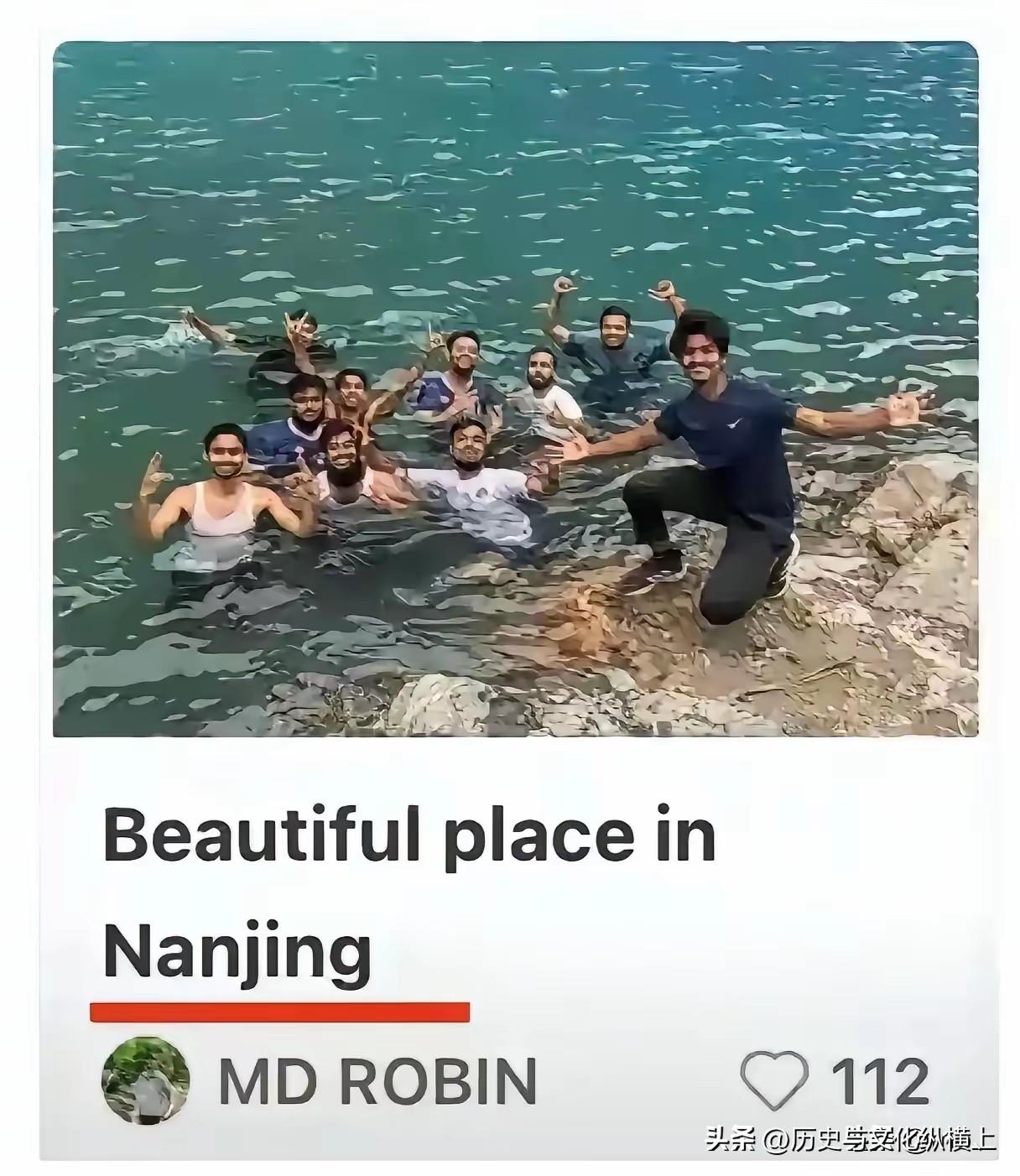 印度人出现在南京丶绍兴、苏州等地。游泳、烤肉，旅游，打工。