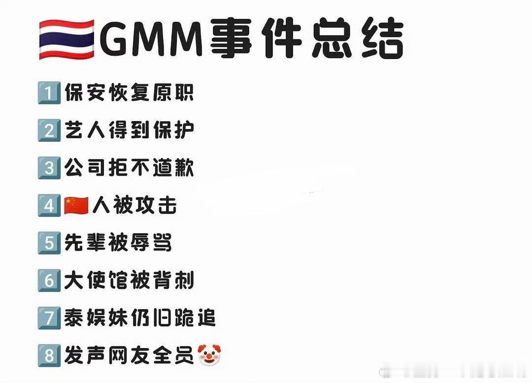 GMM与当事人和解GMM事件总结，还有什么想说的？ 