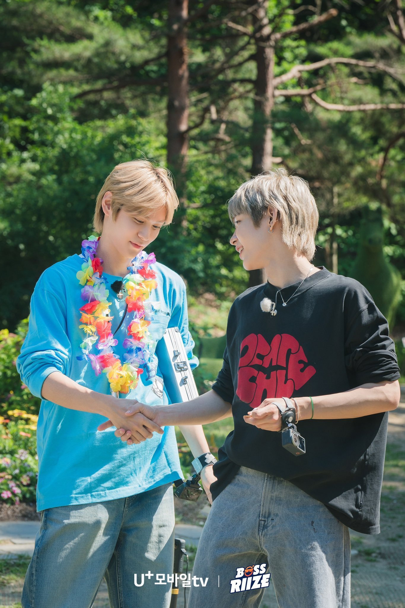 240906 Boss riize Ep4 behind photo ​​​