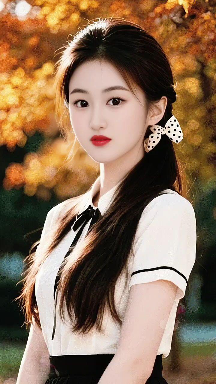学院风甜系少女穿搭 小清新纯欲风 氛围感拉满 清纯甜美 青春的样子
