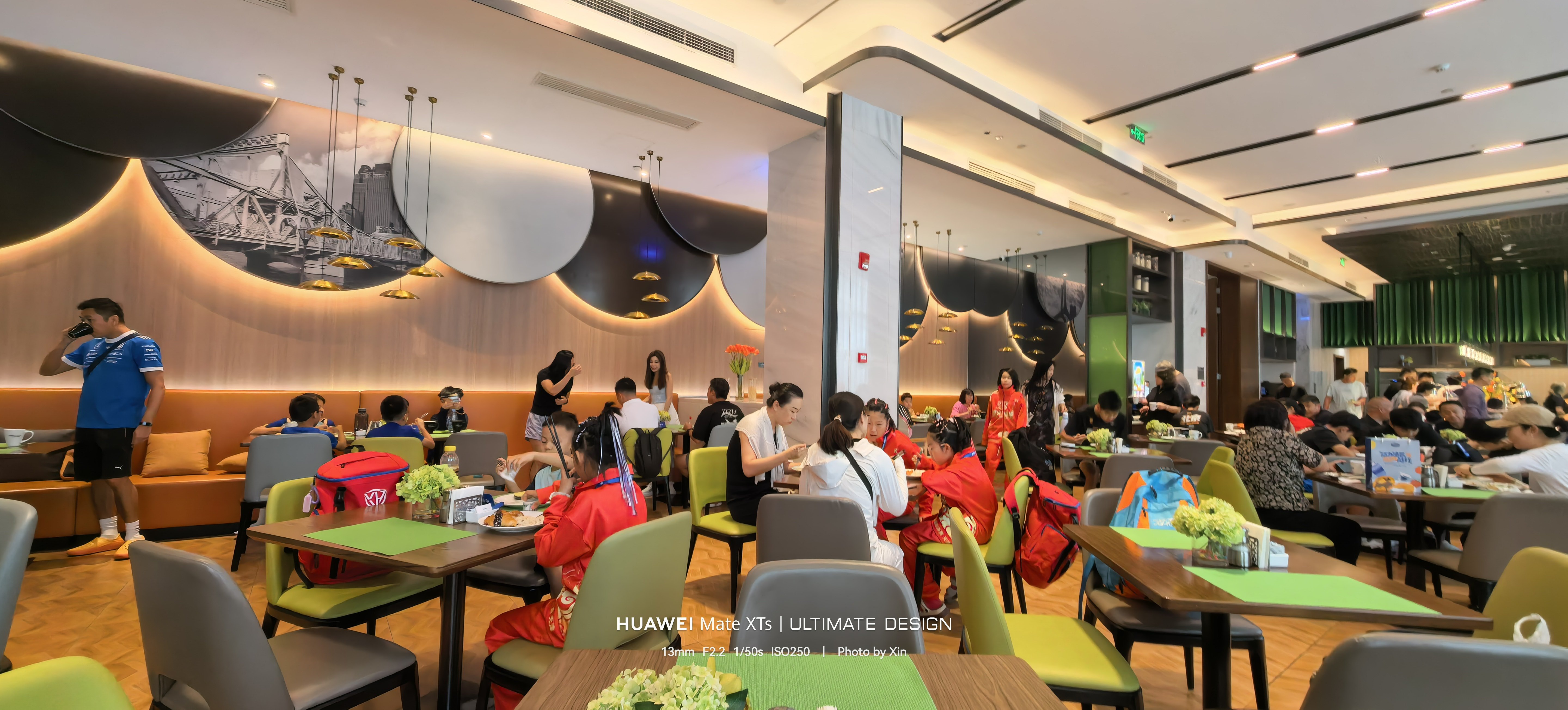 一大早6点多，酒店餐厅里就已经全是今天要参加NYBO比赛的孩子们了~老霍随便聊
