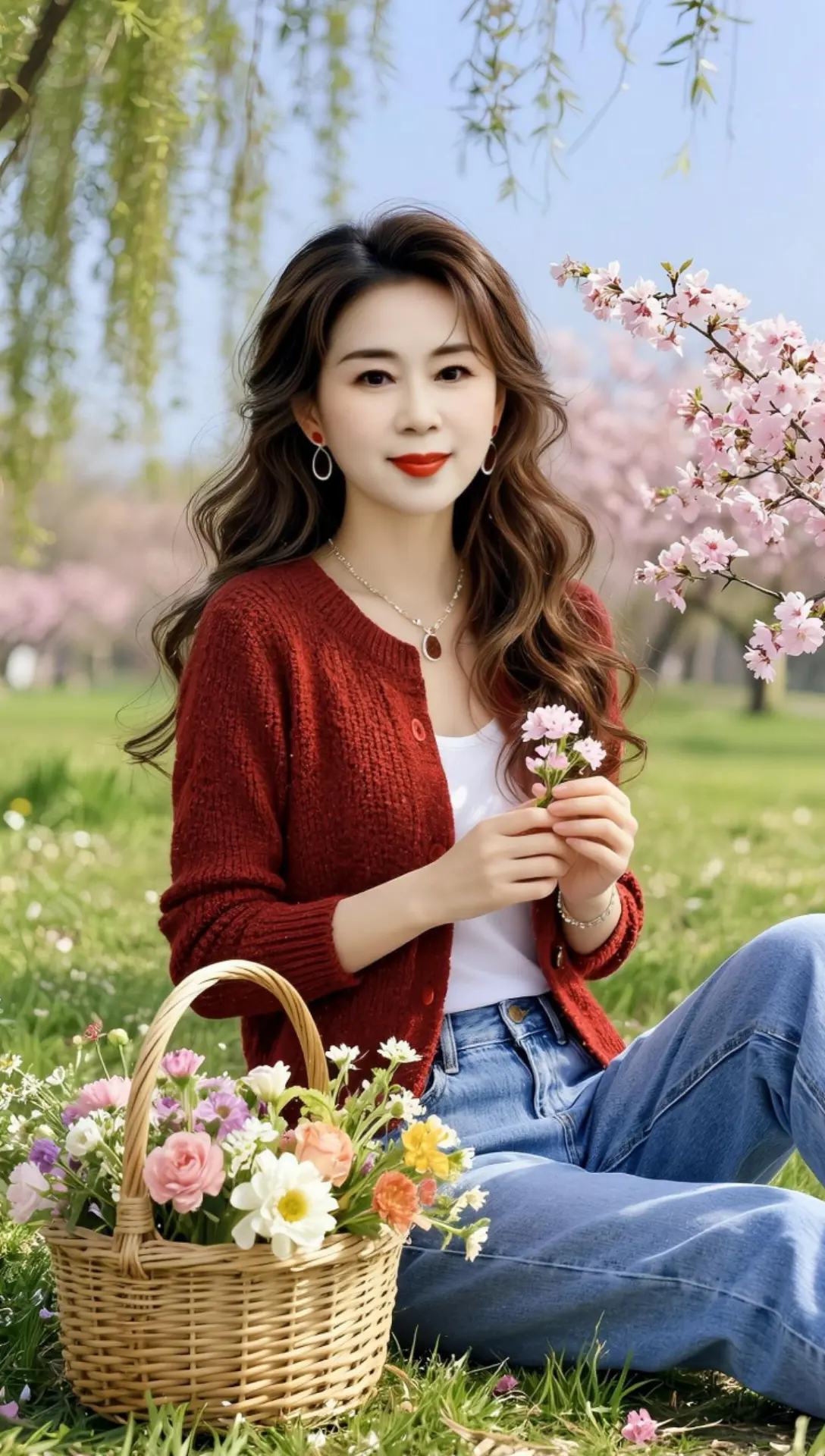 AI春日花漾照 随变ai随便玩