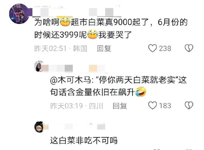 韩国大白菜价格飙升，中国白菜救急上门，关税竟一夜归零！ 这波操作，泡菜国人民是不