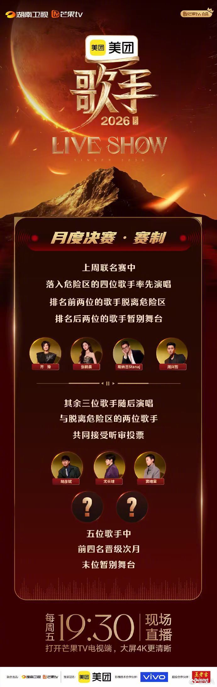 歌手第四期将淘汰三人歌手第四期一次淘汰三人 歌手第四期将淘汰三人，好刺激啊 