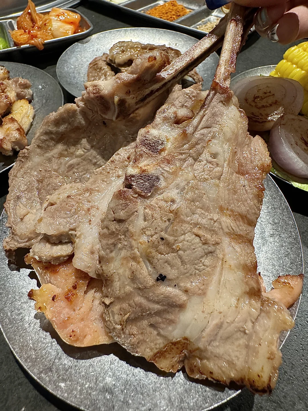 五角场新开的！！美式烤肉好好吃…🤤