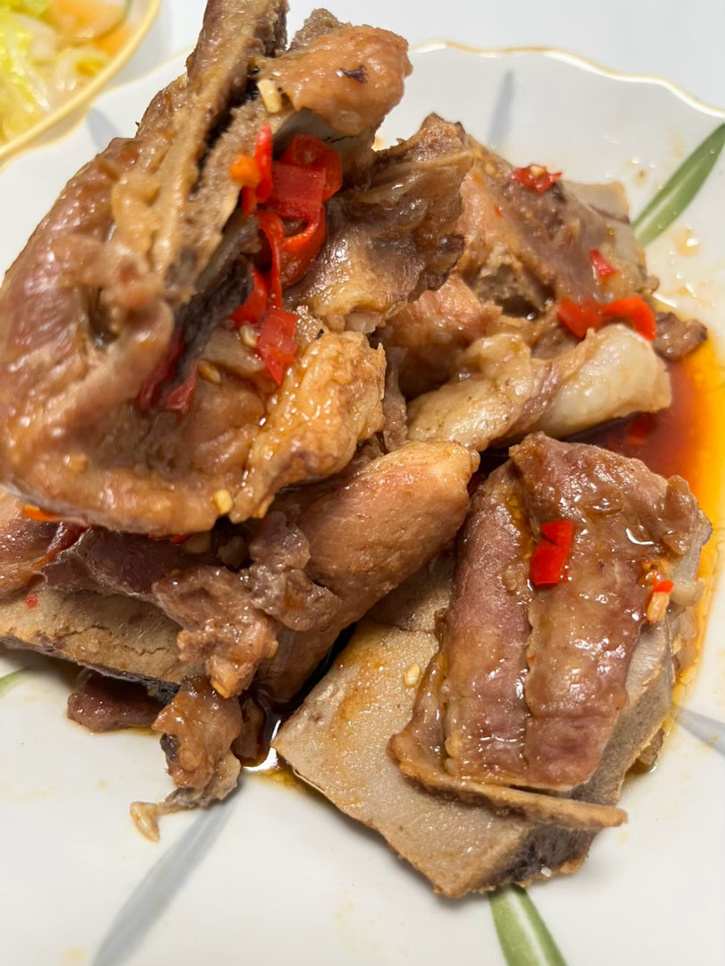 高压锅焖扇骨，好吃的不得了 
