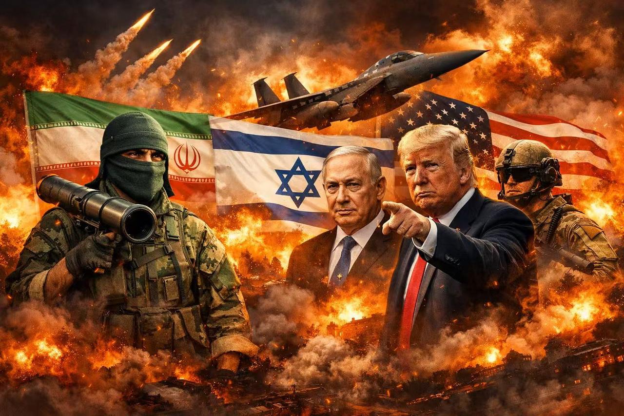 第19波打击！伊朗大杀器登场，以色列本土告急，特朗普向31国求助
中东这场仗，节