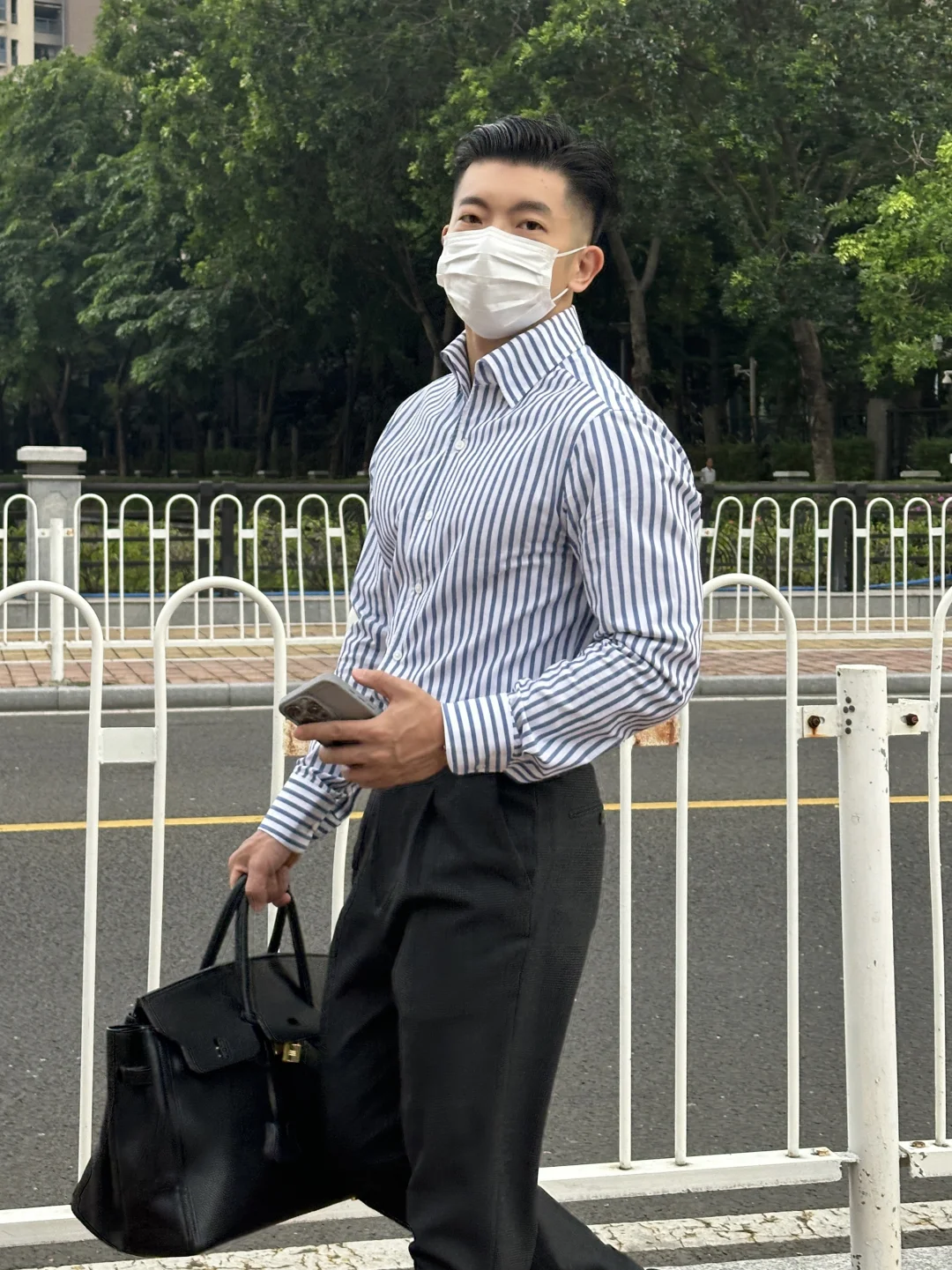 👔男士通勤必选|那不勒斯亲王格西裤💼