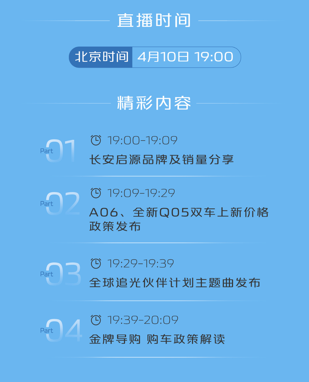 更+出彩越级上新，长安启源A06&全新Q05双车上新直播发布。要是结合着近几个月