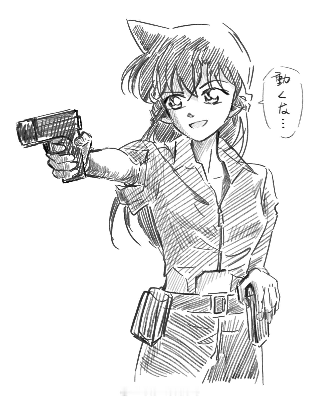 翻到一张之前画的间谍兰[馋嘴][馋嘴] ​​​