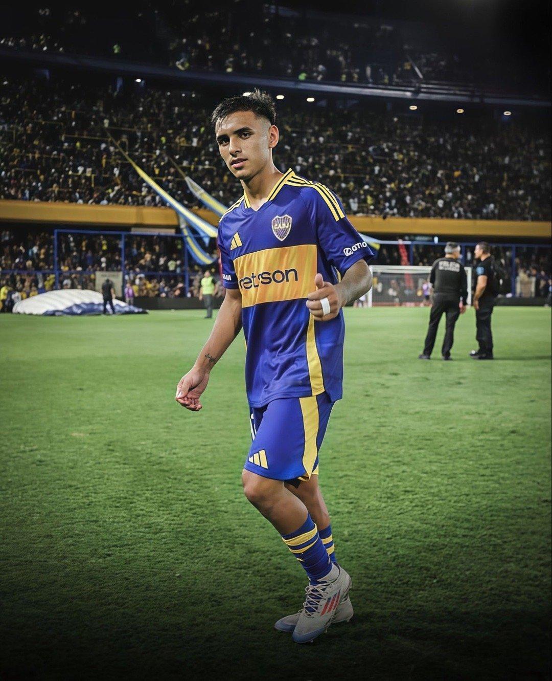 🚨 切尔西正关注博卡青年中场米尔顿·德尔加多，他们认为其转会费约为1500万英