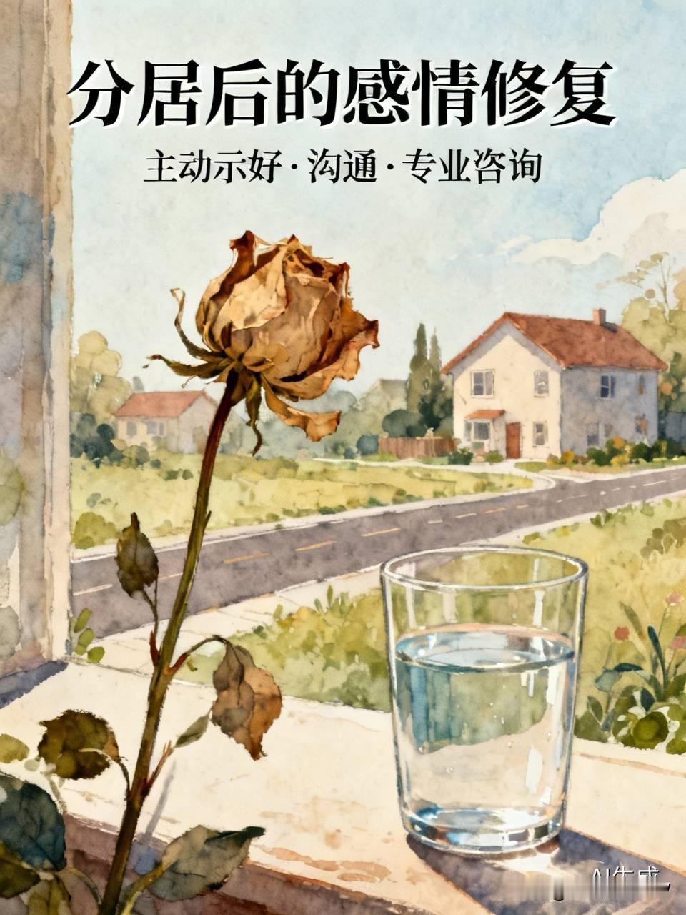分居时间久了，感情变淡太常见了。长期分居，两人缺乏日常相处和交流，不能一起吃饭、