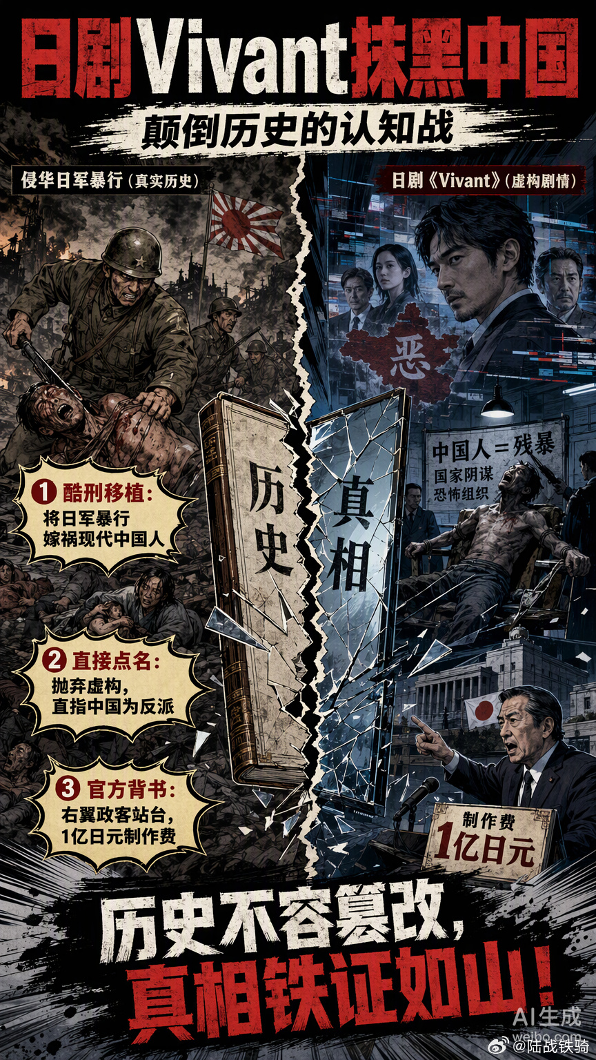 日剧《Vivant》第二季这招，在军事上叫“战场伪装”。它把侵华日军当年对中国抗