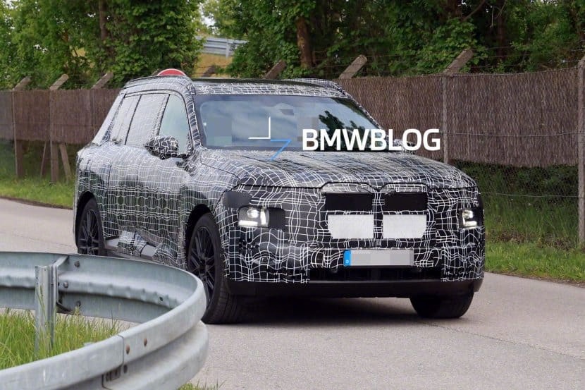 【宝马新 X7 G67 原型路测图曝光：双肾格栅设计】汽车媒体 BMW Blog