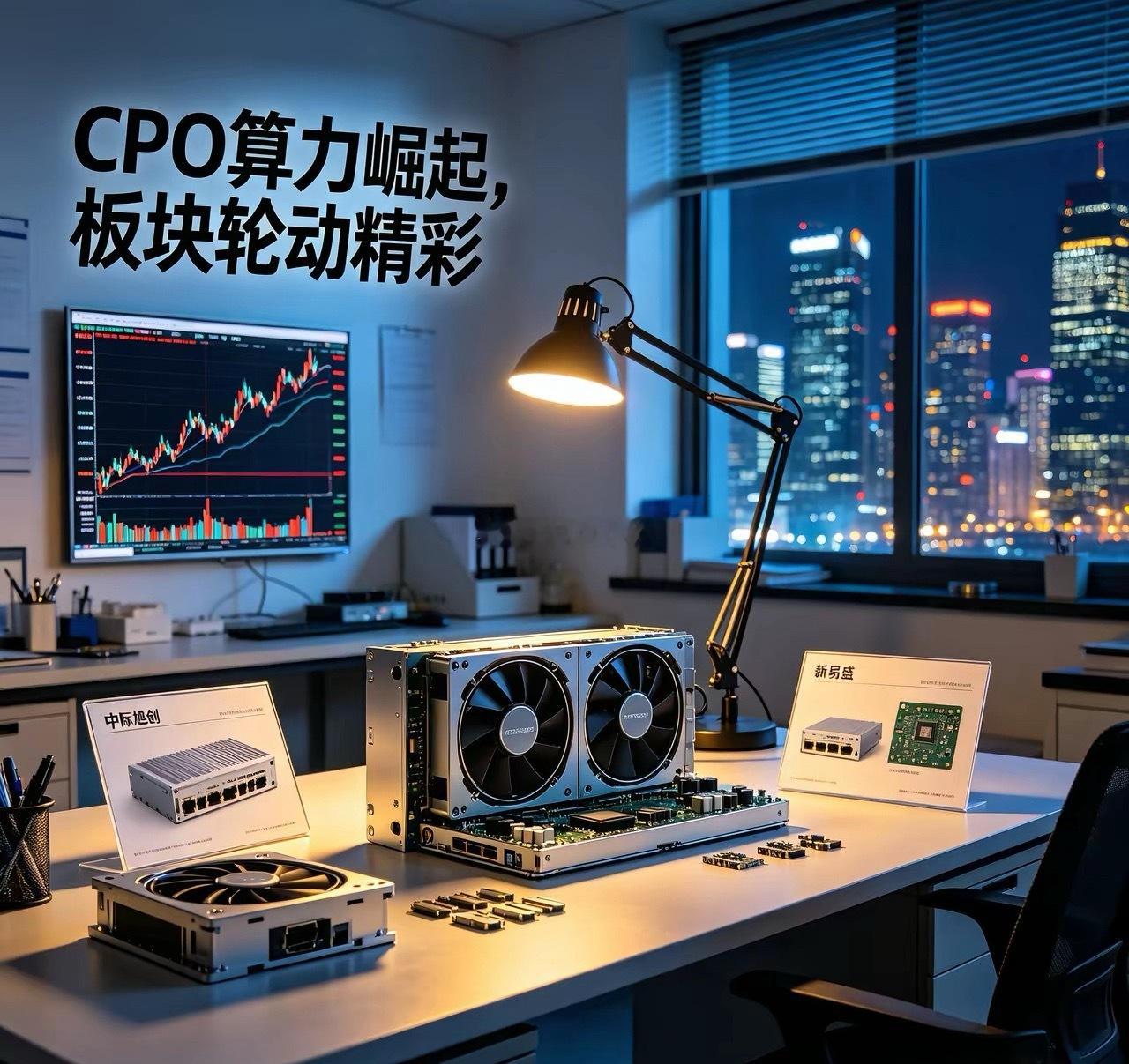 明天CPO继续火，但别瞎追！CPO（共封装光学）算力这条线最近特别猛，中际旭创、