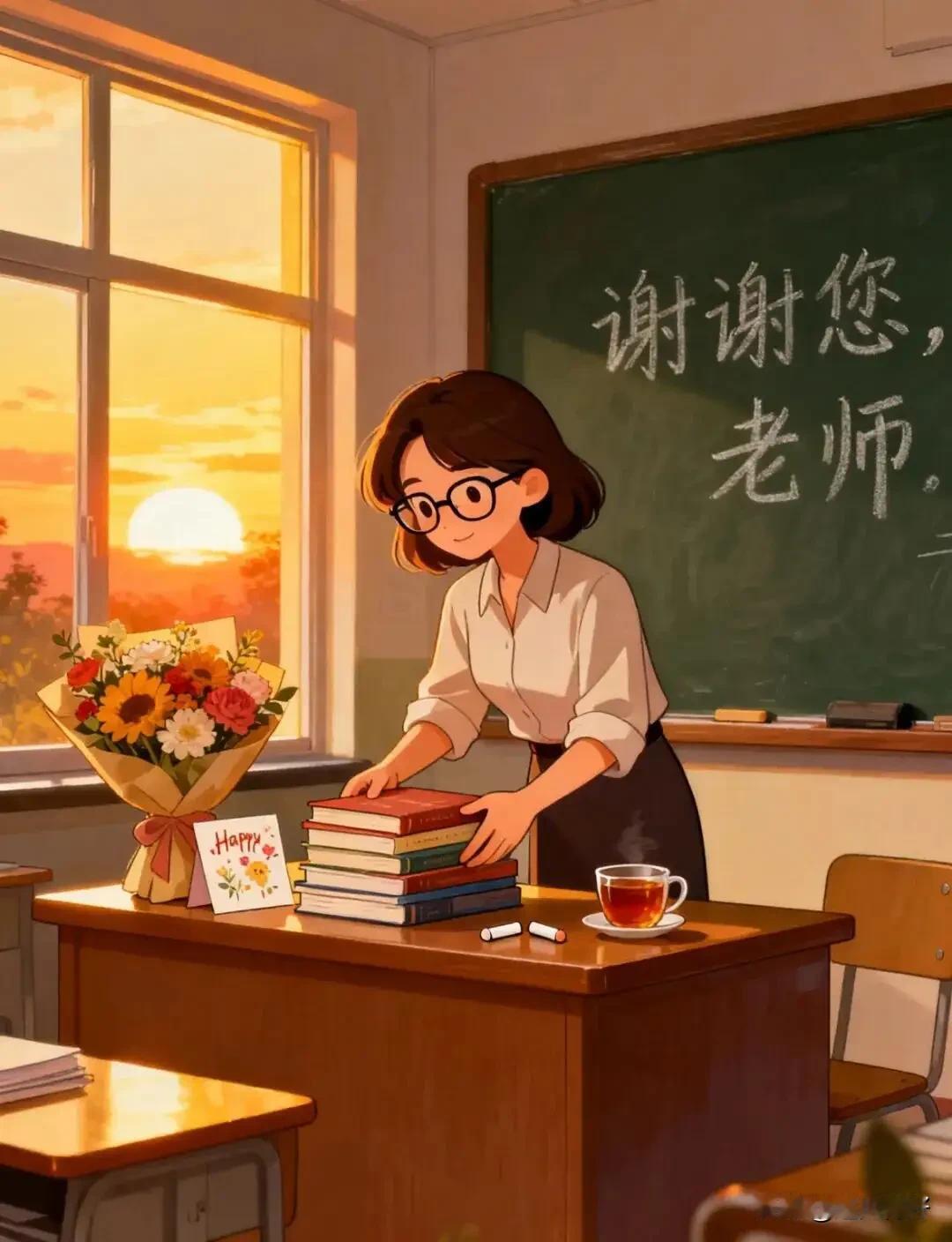 清晨，学生早早来到办公室背书。
不用催促，主动前来。
基础尚可打磨，这份自律最珍