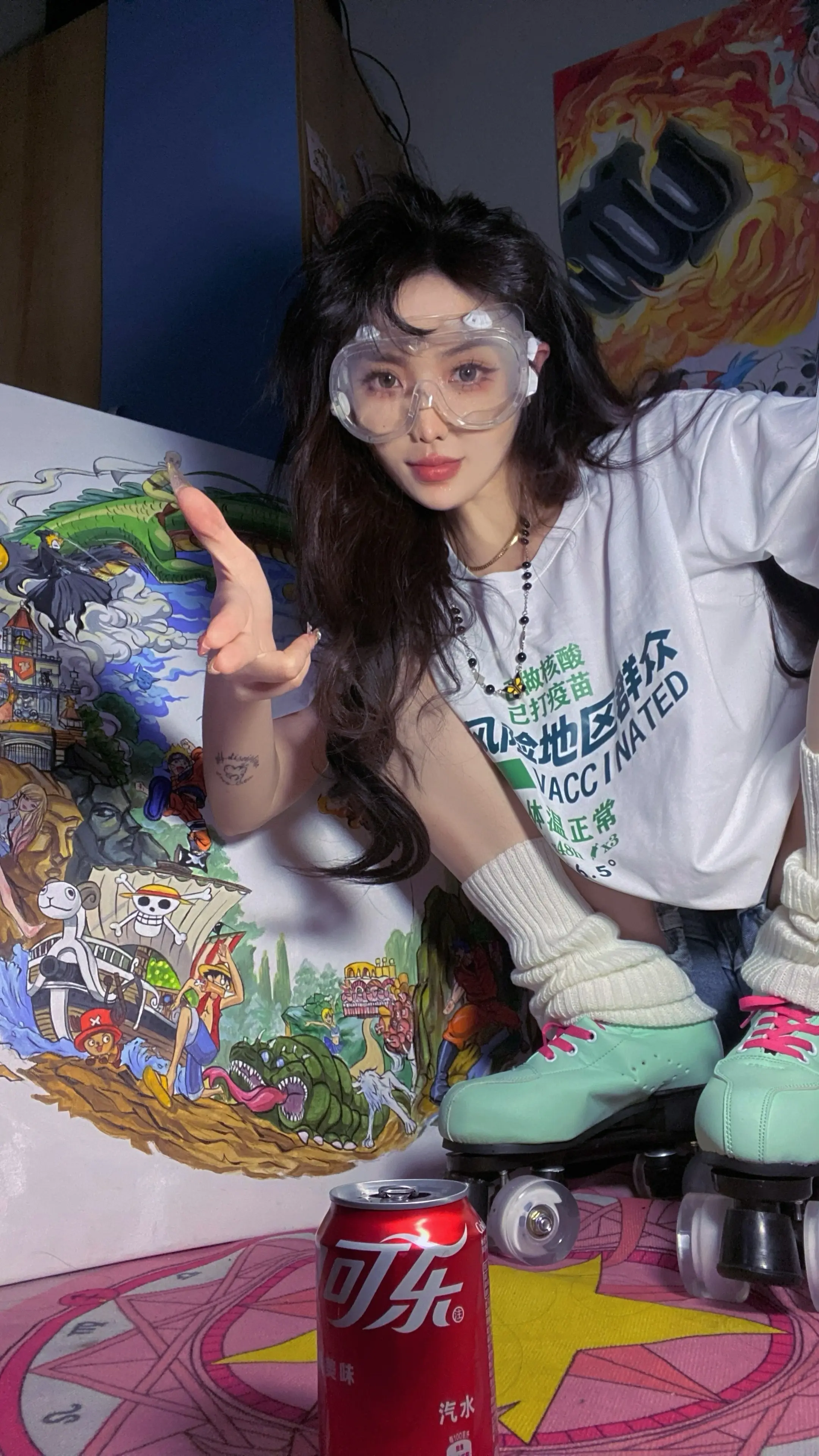 没更新的日子都在朋友圈日常发疯🤪放心吧～
