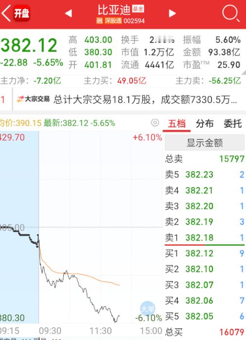 $比亚迪 sz002594$ 没啥可讨论的，认为是真的，就砸了，反正位置也不低。