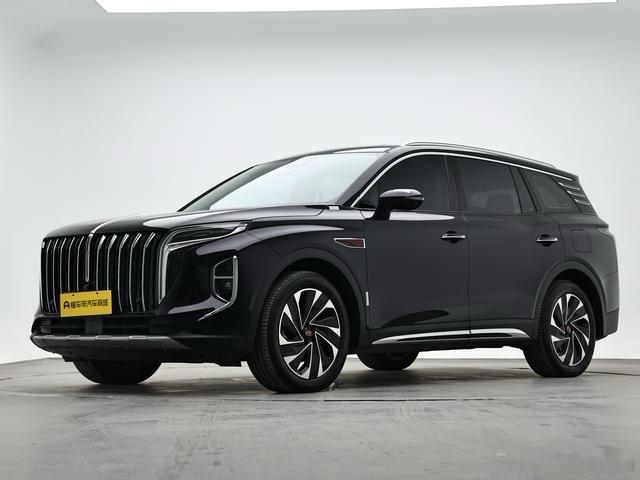 高性价比二手车1.9公里的红旗HS7 PHEV 2024款 7座当年新车怎么也得