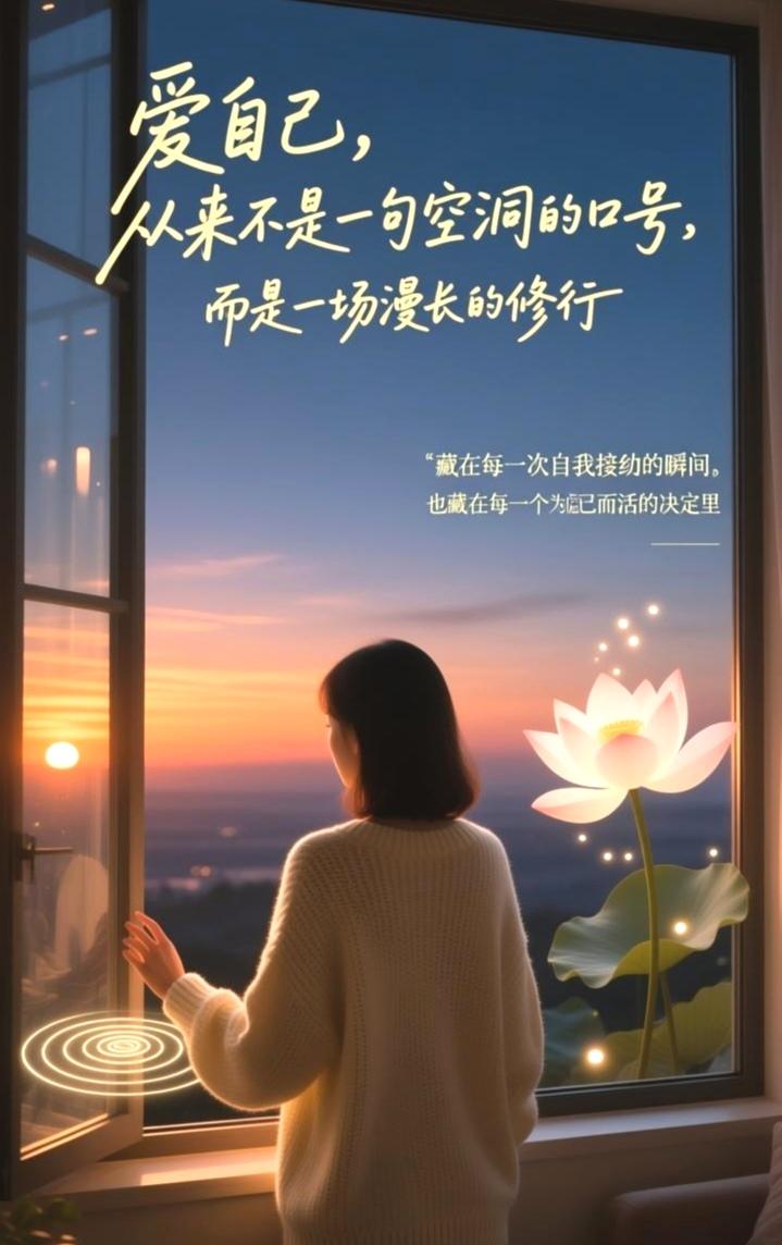 《到底什么才是“真正爱自己”？》
很多人以为，爱自己就是心情不好时买个包，或者累