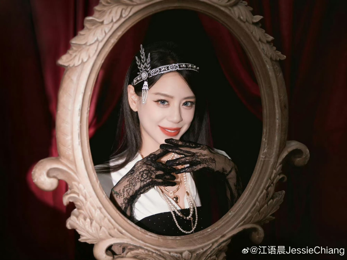 江语晨的百老汇造型江语晨完全百老汇女神江语晨这造型师必须加鸡腿！把咱姐包装得像个
