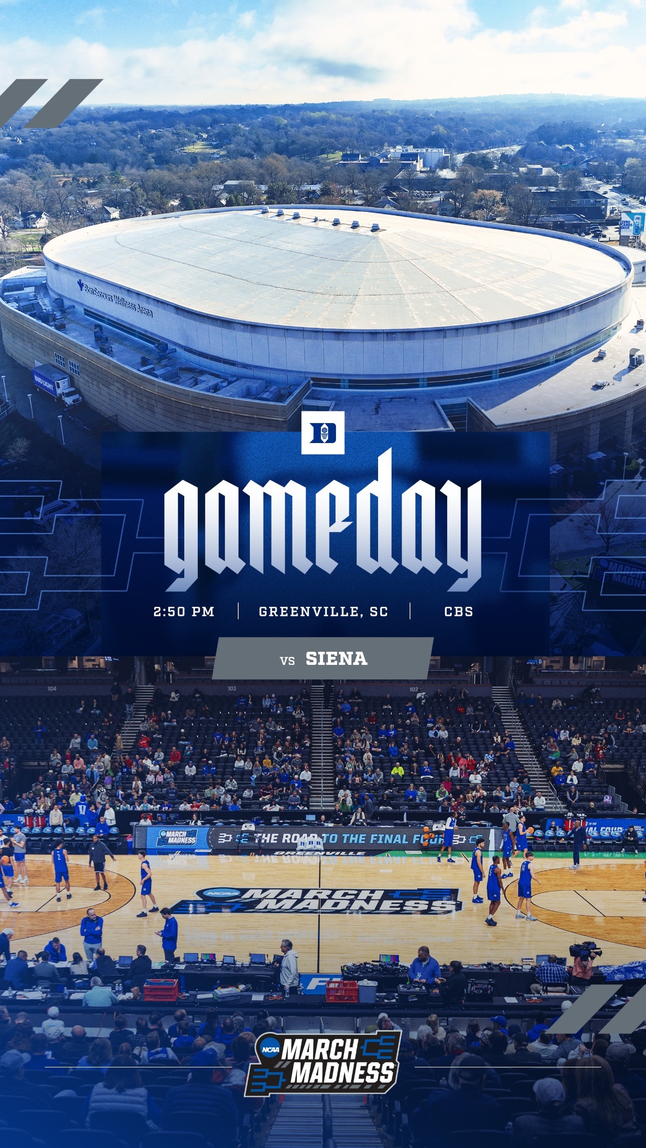 杜克男篮  明天是比赛日！凌晨2点50对阵锡耶纳大学！ 